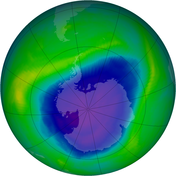 Ozone Map 1987-10-28